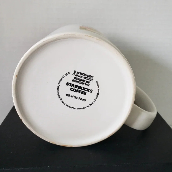 Starbucks Breakfast Blend  Orange/White Large Coffee Mug. - Picture 4 of 7